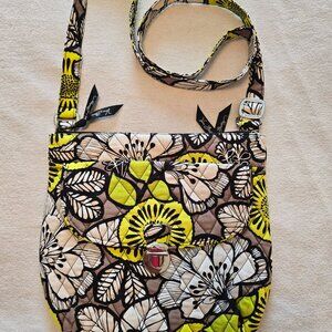 Vera Bradley Citron Saddle Hipster NWOT Retired Purse Bag Crossbody Shoulder NEW